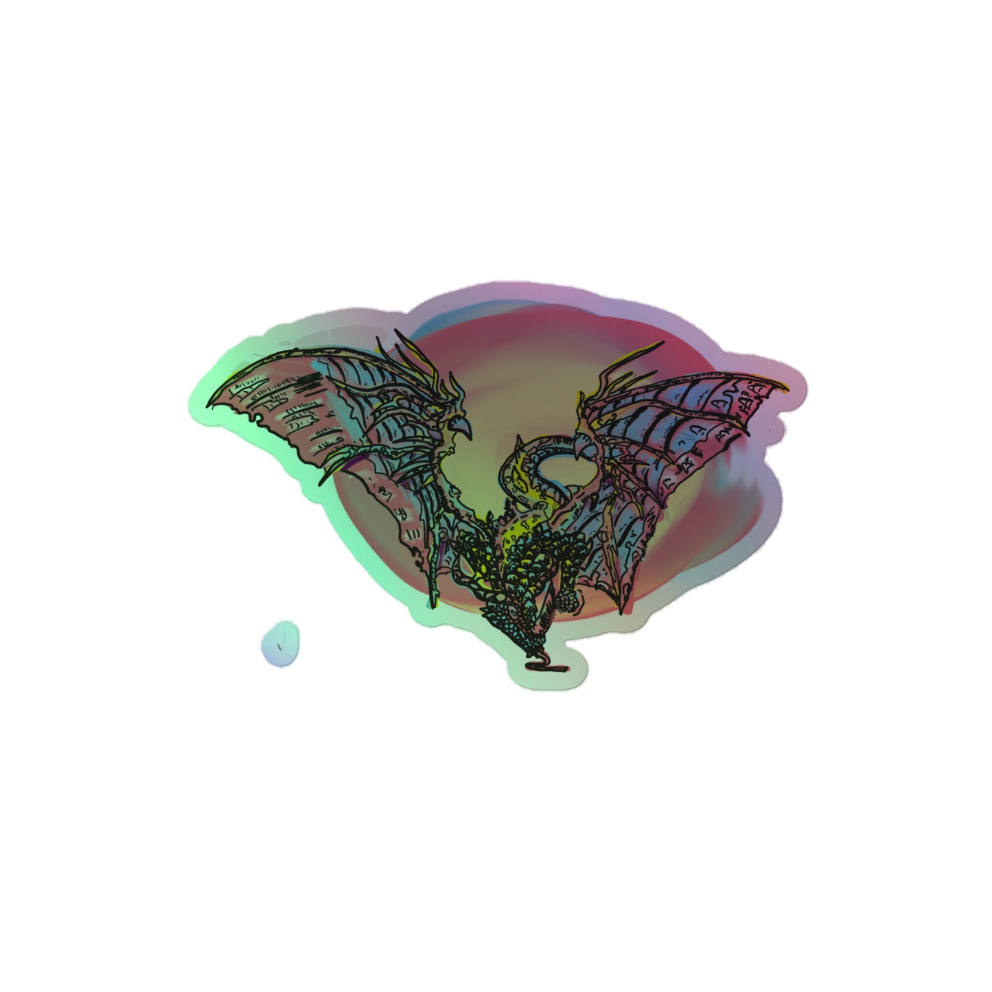 Ur-Dragon Holographic stickers