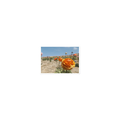 Carlsbad flower Field sticker