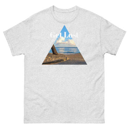 Get lost on the beach tee