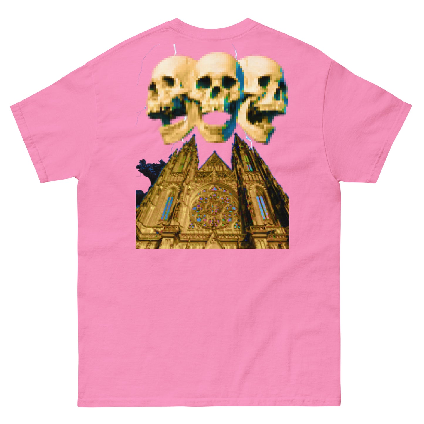 skull prophet 32-bit tee