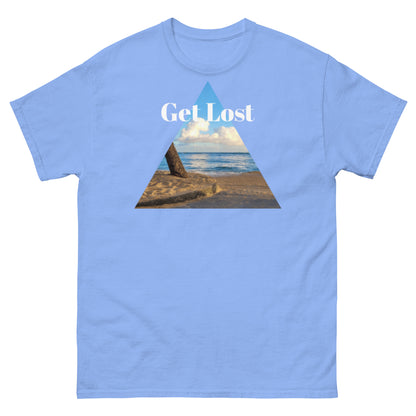 Get lost on the beach tee