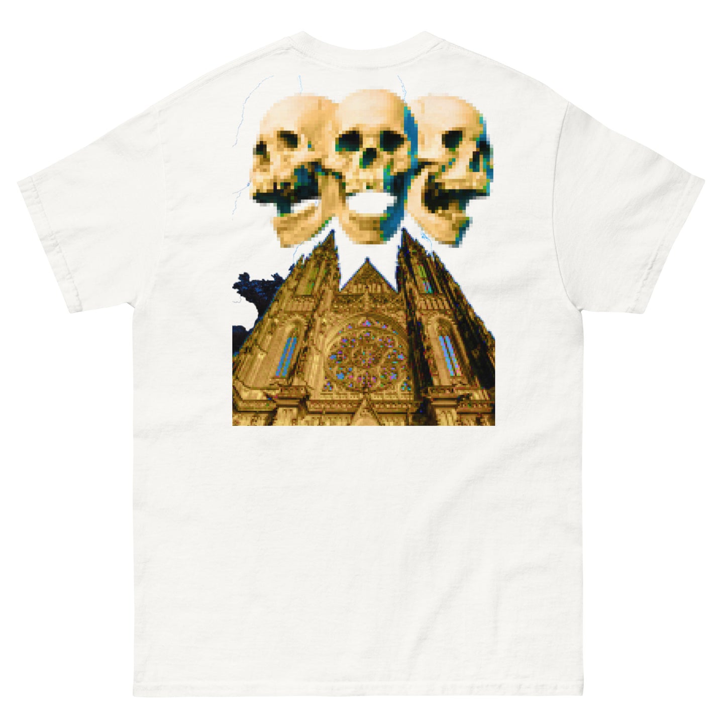 skull prophet 32-bit tee