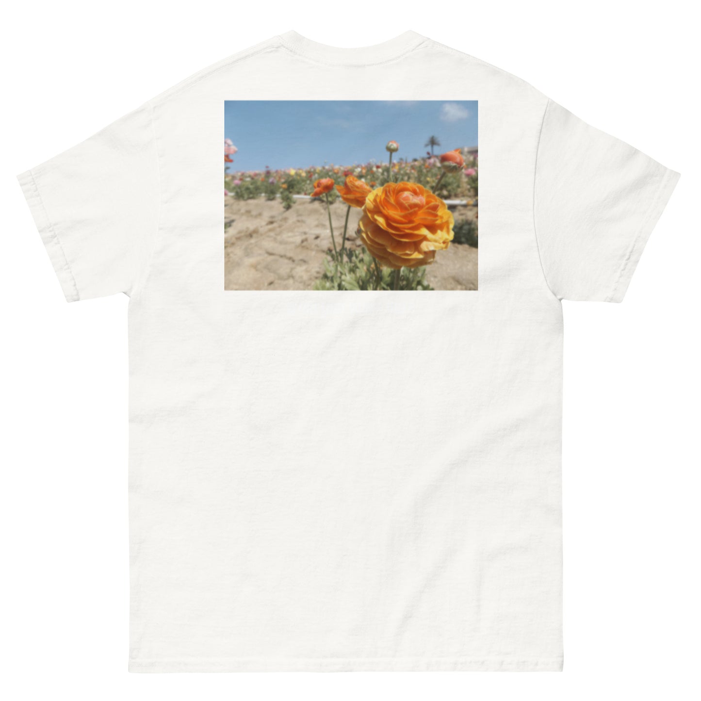 Carlsbad flower Field tee